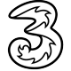 Three Mobile logo